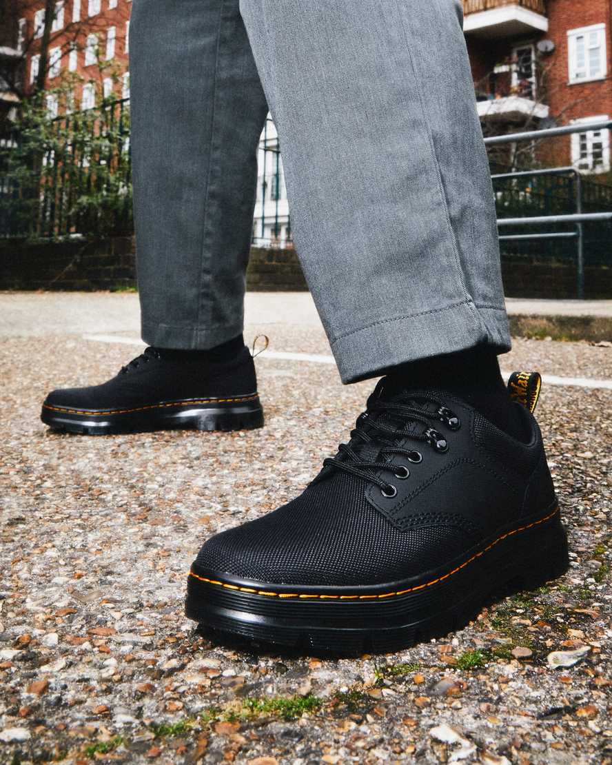 zapatos utilitarios negros dr martens reeder para hombre