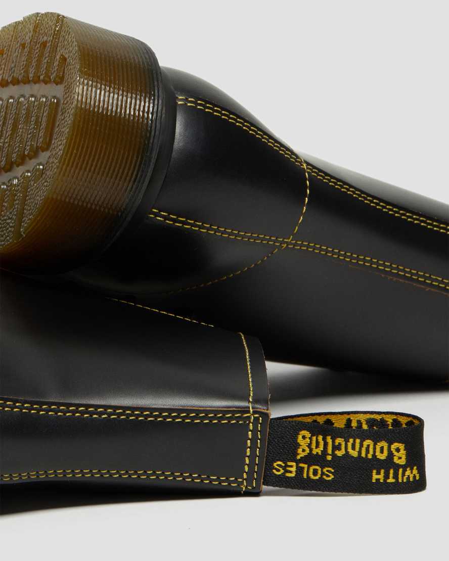 botines negros dr martens pharamond vintage smooth para mujer