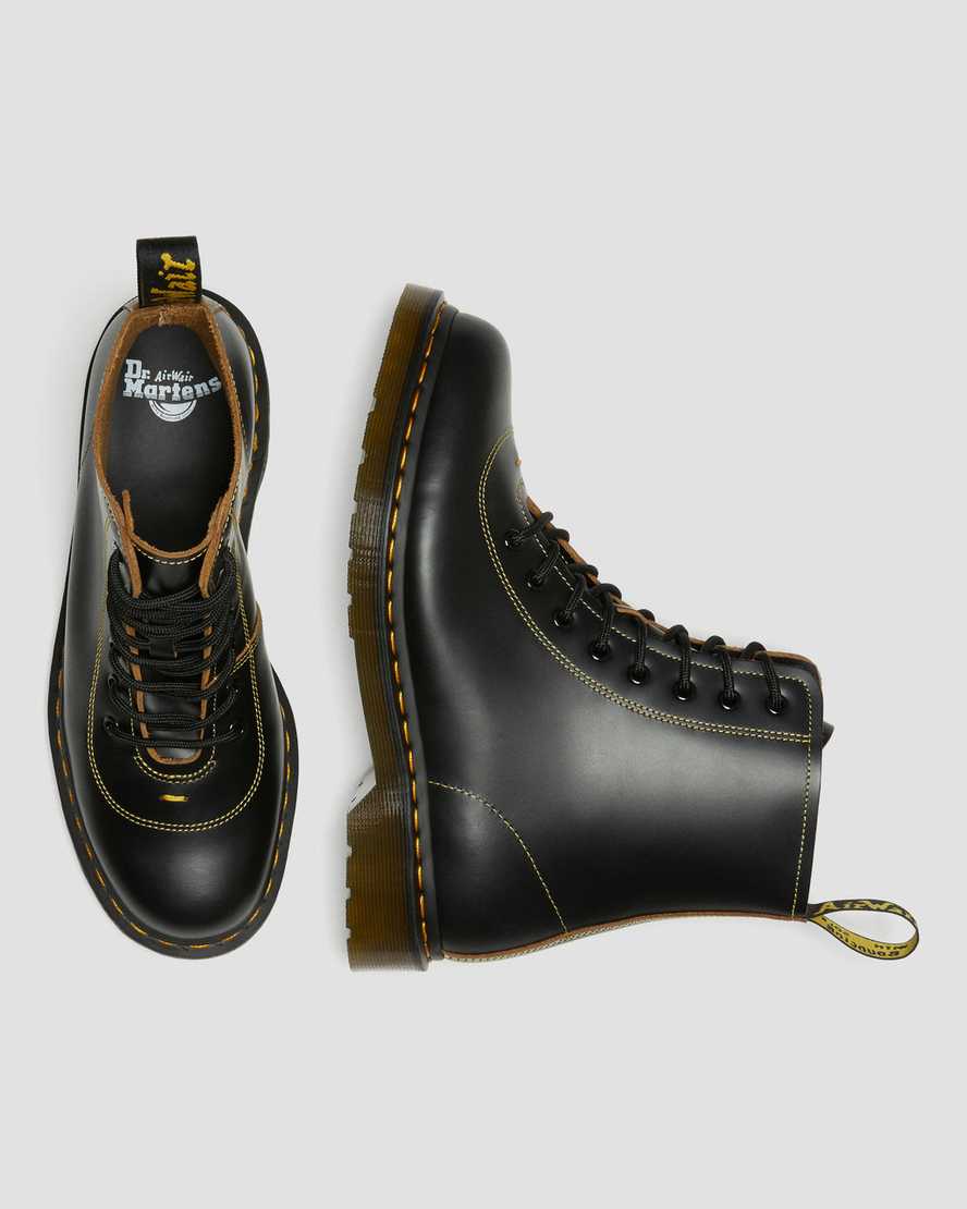 botines negros dr martens pharamond vintage smooth para mujer