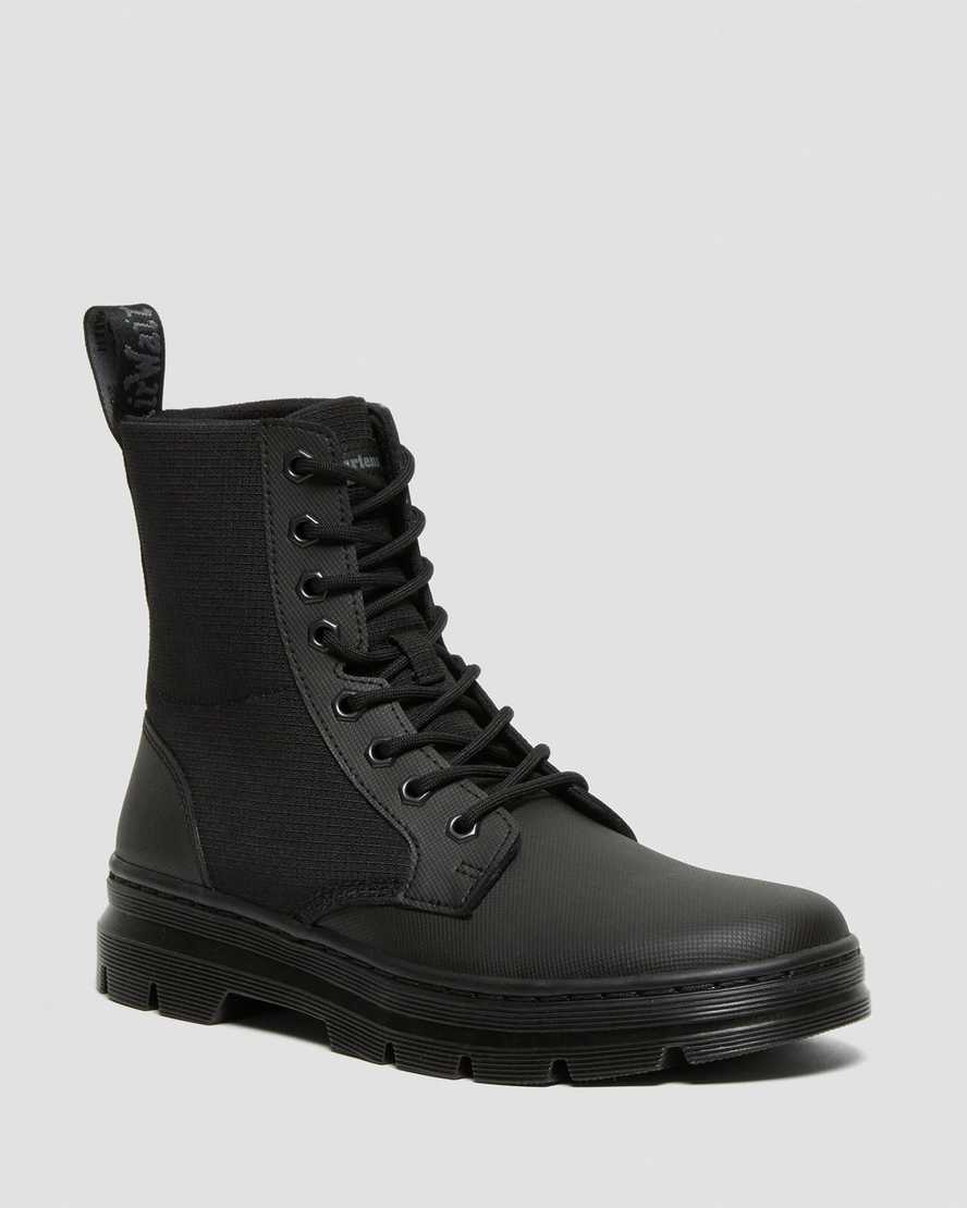 botas casuales negras dr martens combs ii poly para mujer