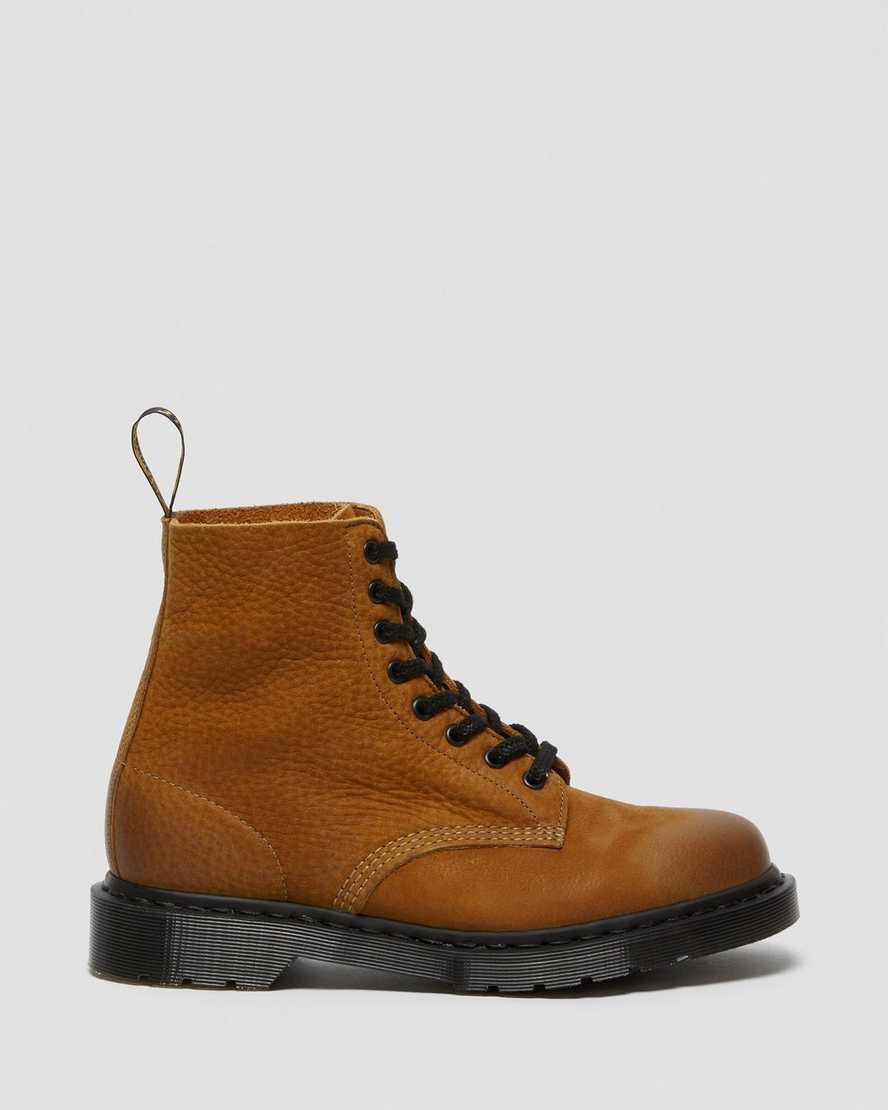 botas casuales dr martens 1460 pascal titan para mujer color tostado fabricadas en inglaterra