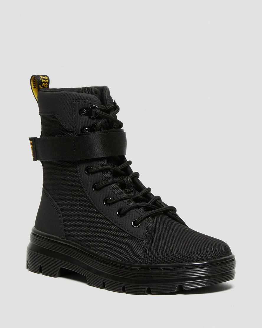 botas casuales dr martens combs tech extra tough negras para mujer