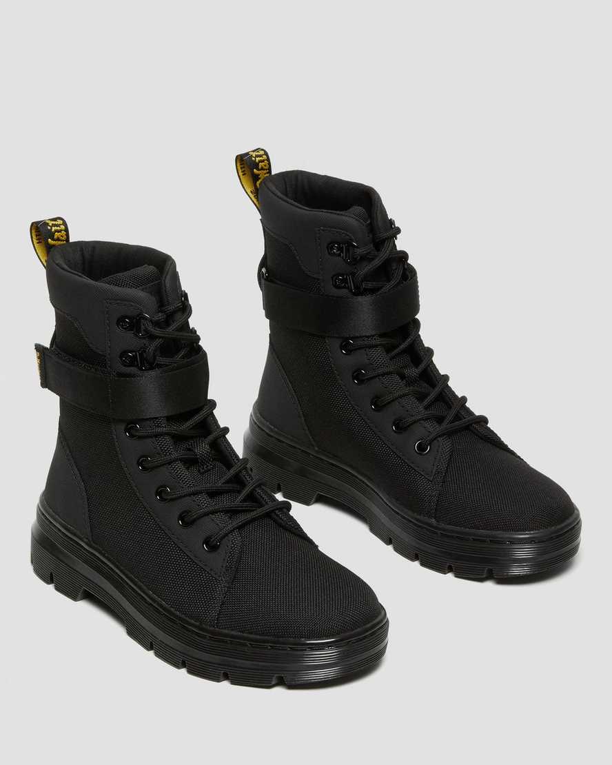 botas casuales dr martens combs tech extra tough negras para mujer