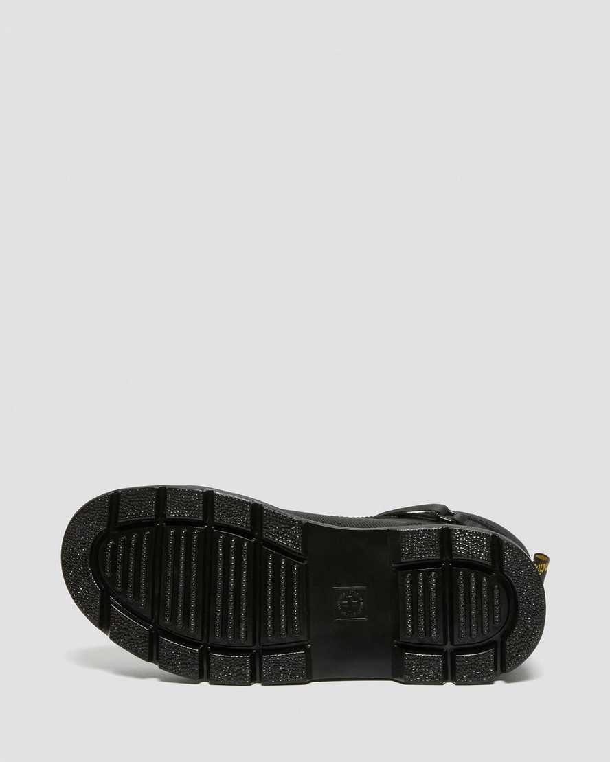 botas casuales dr martens combs tech extra tough negras para mujer