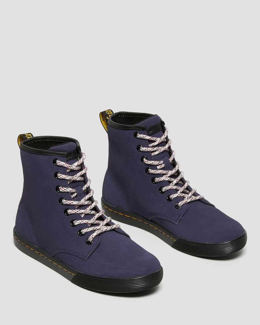 botas casuales azules dr martens sheridan para mujer