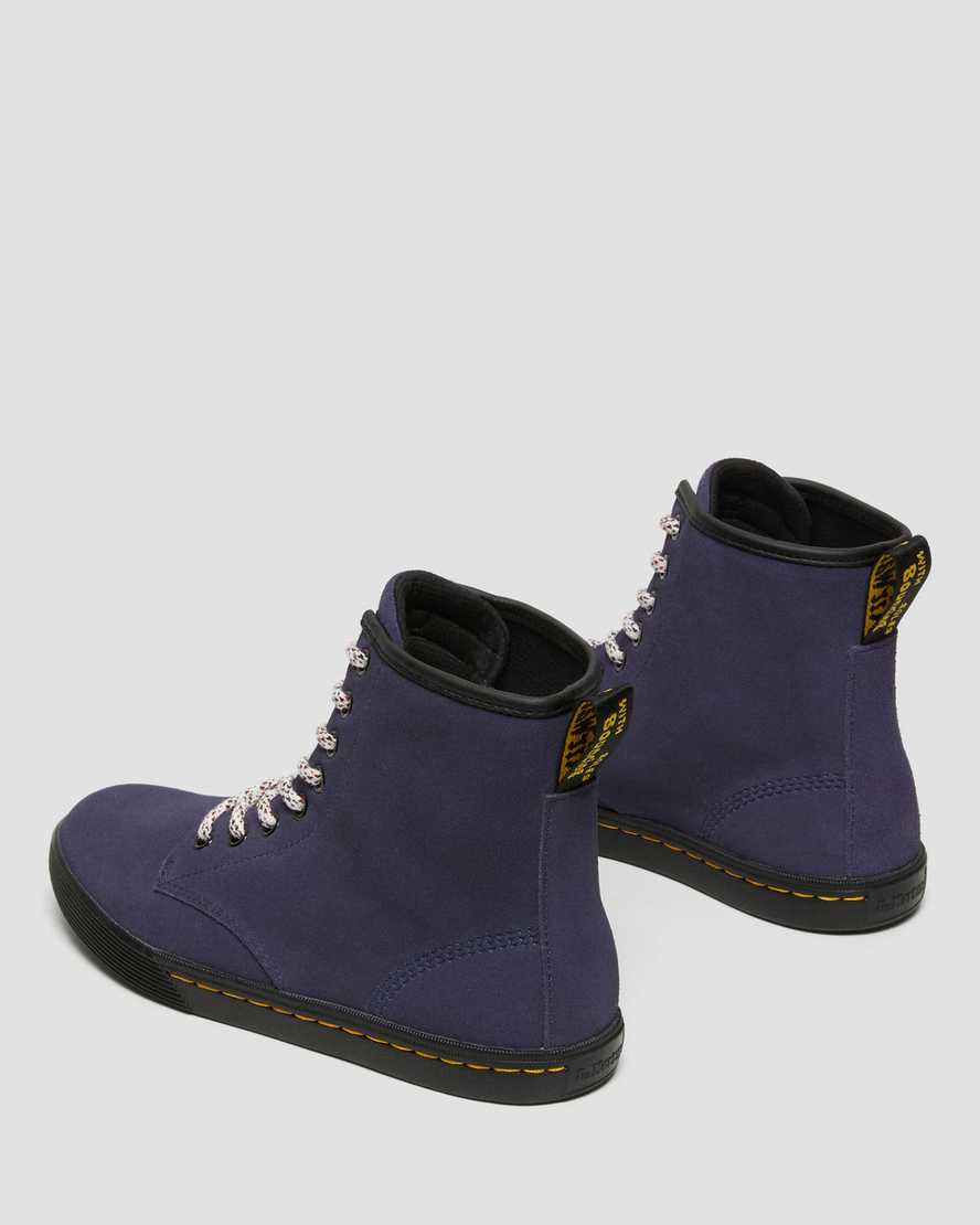 botas casuales azules dr martens sheridan para mujer