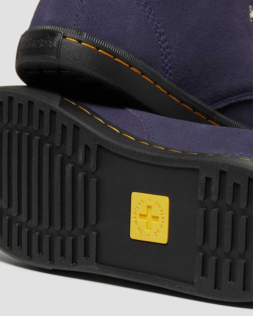 botas casuales azules dr martens sheridan para mujer