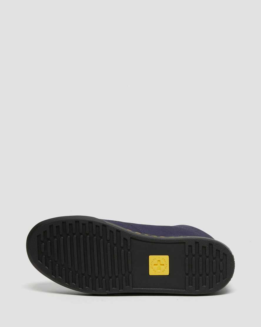 botas casuales azules dr martens sheridan para mujer