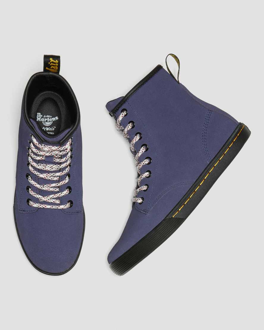 botas casuales azules dr martens sheridan para mujer