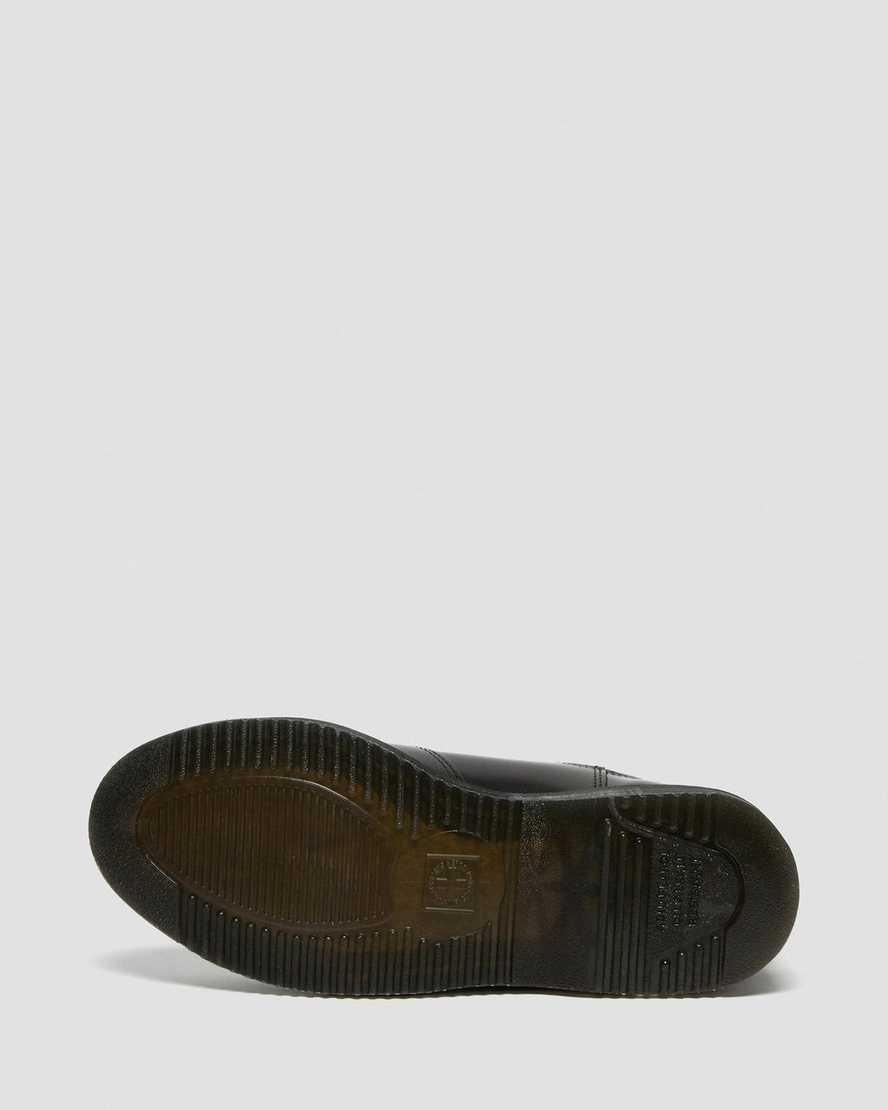 botas chelsea dr martens flora smooth negras para mujer