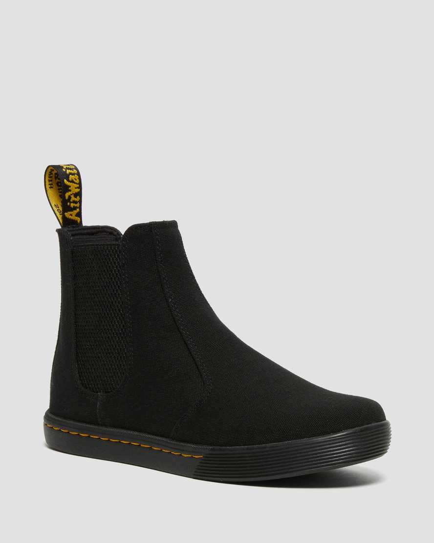 botas chelsea casuales negras dr martens makela para mujer