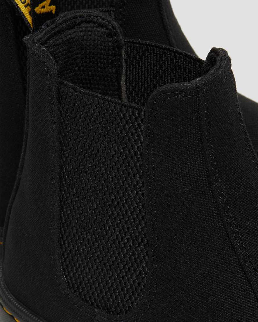 botas chelsea casuales negras dr martens makela para mujer