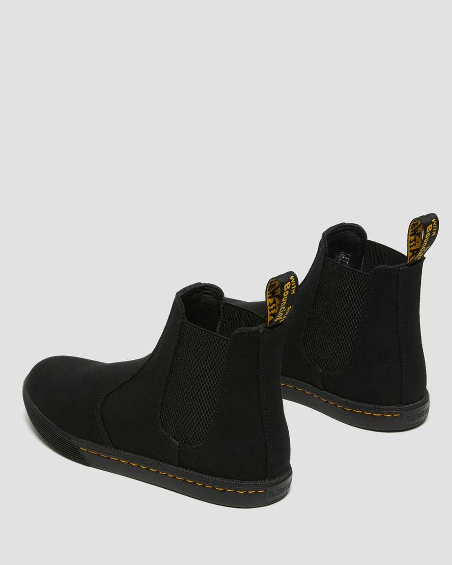 botas chelsea casuales negras dr martens makela para mujer