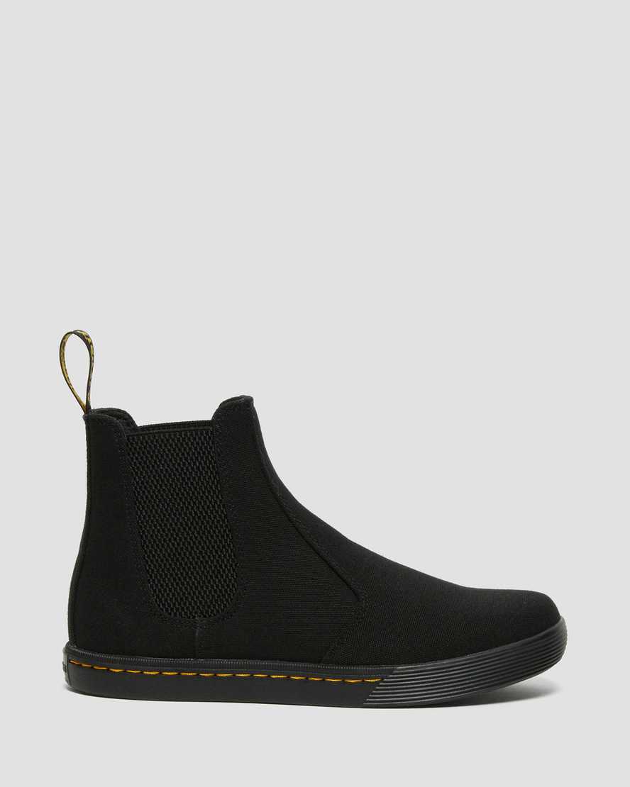 botas chelsea casuales negras dr martens makela para mujer