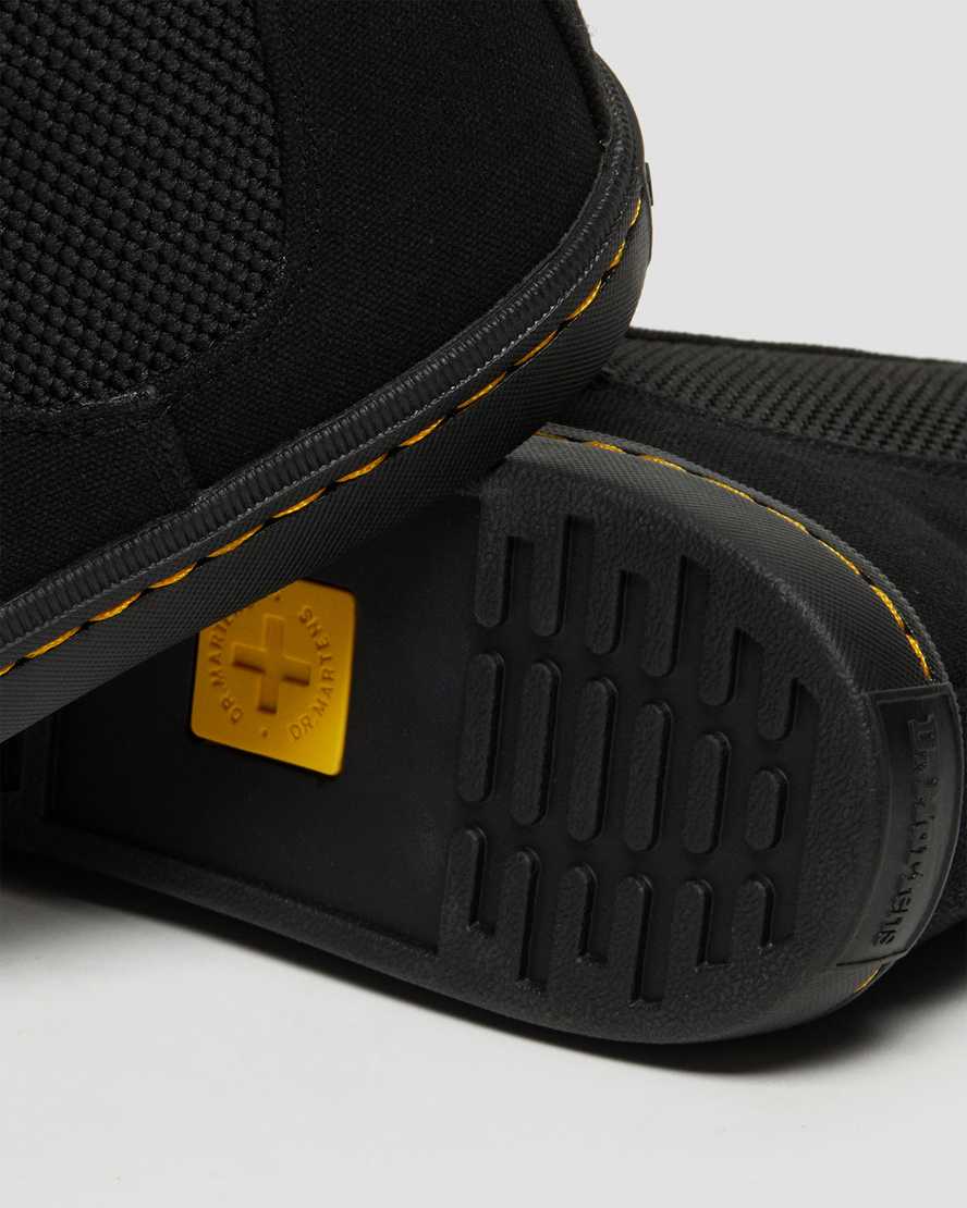 botas chelsea casuales negras dr martens makela para mujer