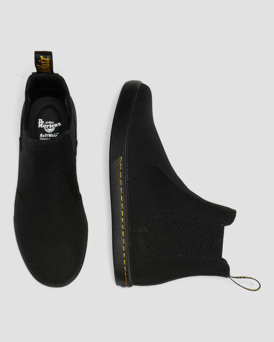 botas chelsea casuales negras dr martens makela para mujer
