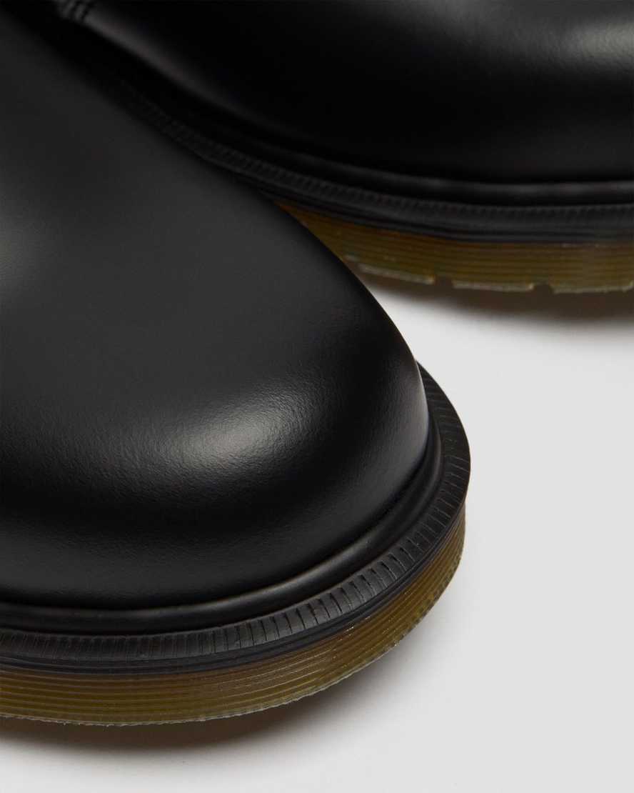 botas chelsea negras dr martens 2976 smooth para mujer