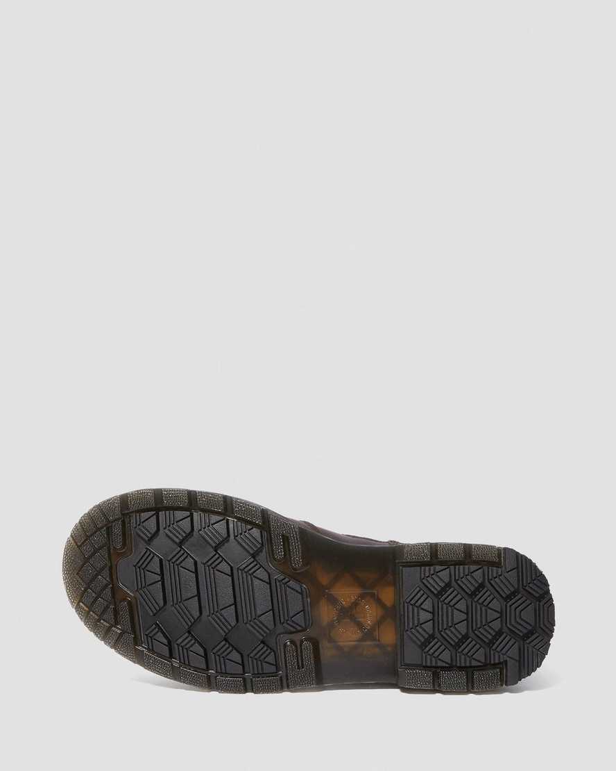 botas chelsea con cremallera dr martens 2976 dms wintergrip para mujer en color marrón
