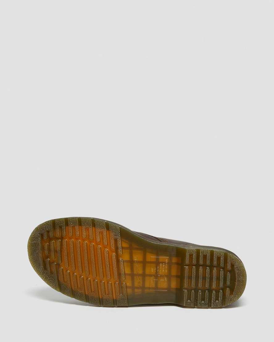 botas con cordones dr martens 1460 crazy horse para mujer en color marrón