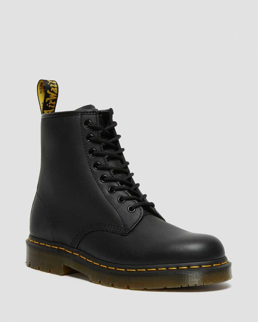 botas con cordones antideslizantes dr martens 1460 para mujer color negro