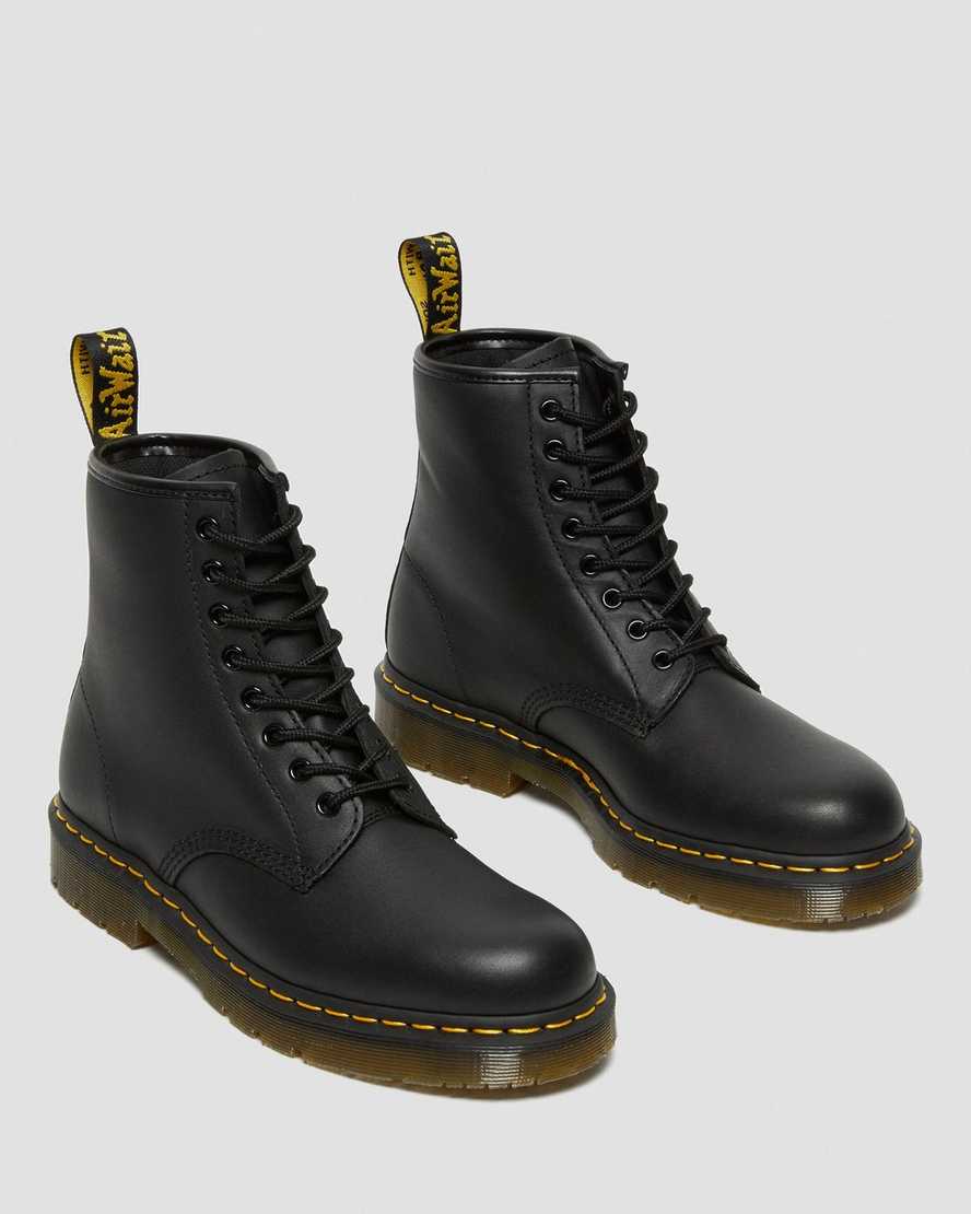 botas con cordones antideslizantes dr martens 1460 para mujer color negro