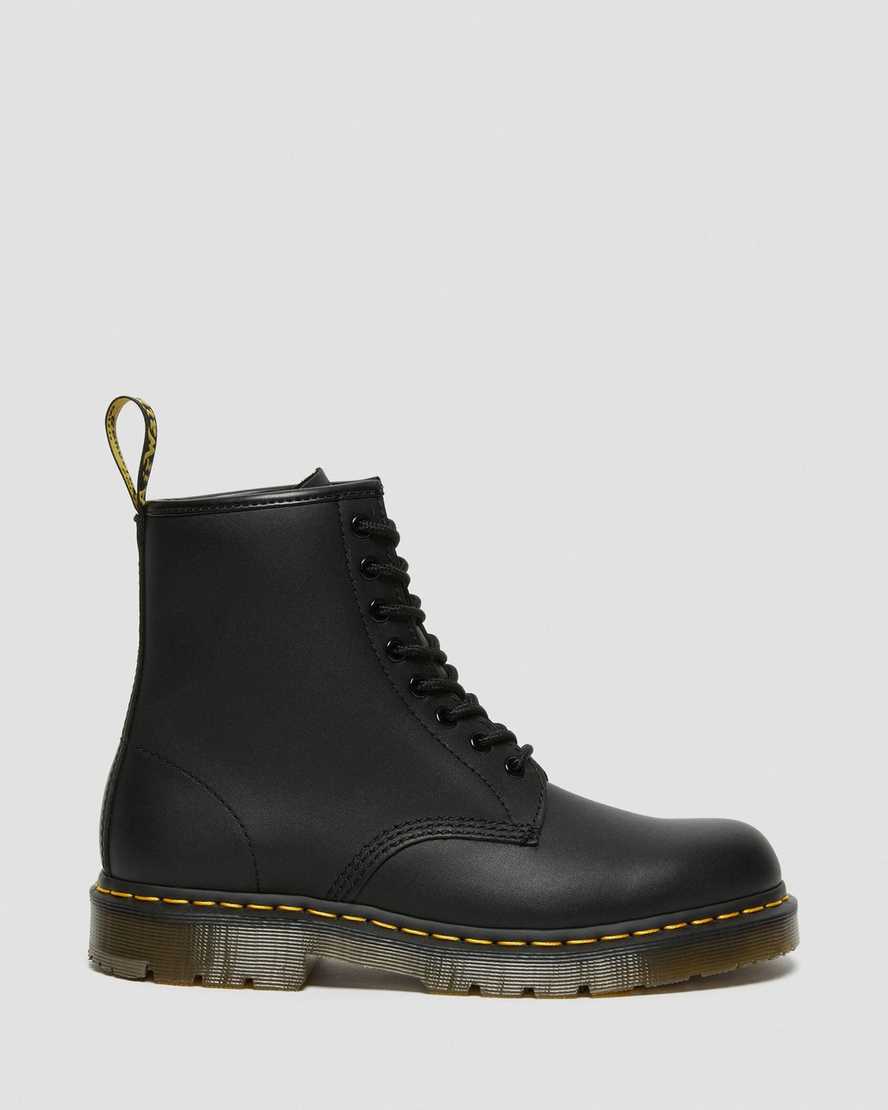 botas con cordones antideslizantes dr martens 1460 para mujer color negro