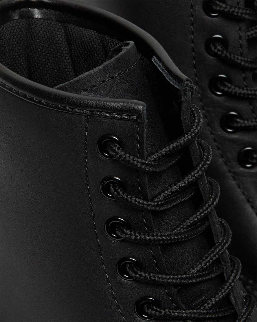 botas con cordones antideslizantes dr martens 1460 para mujer color negro