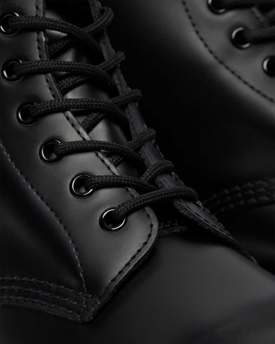 botas con cordones dr martens 1460 smooth para mujer color negro