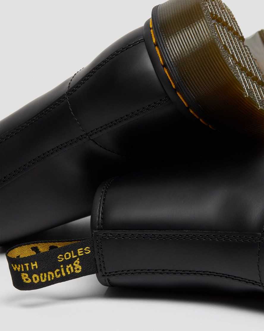 botas con cordones dr martens 1460 smooth para mujer color negro