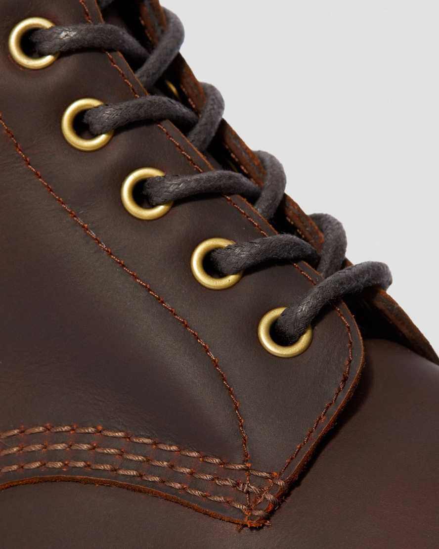 botas con cordones dr martens 1460 dms wintergrip para mujer en marrón oscuro
