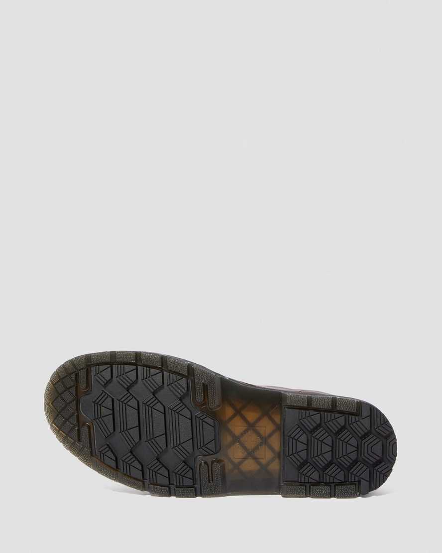 botas con cordones dr martens 1460 dms wintergrip para mujer en marrón oscuro