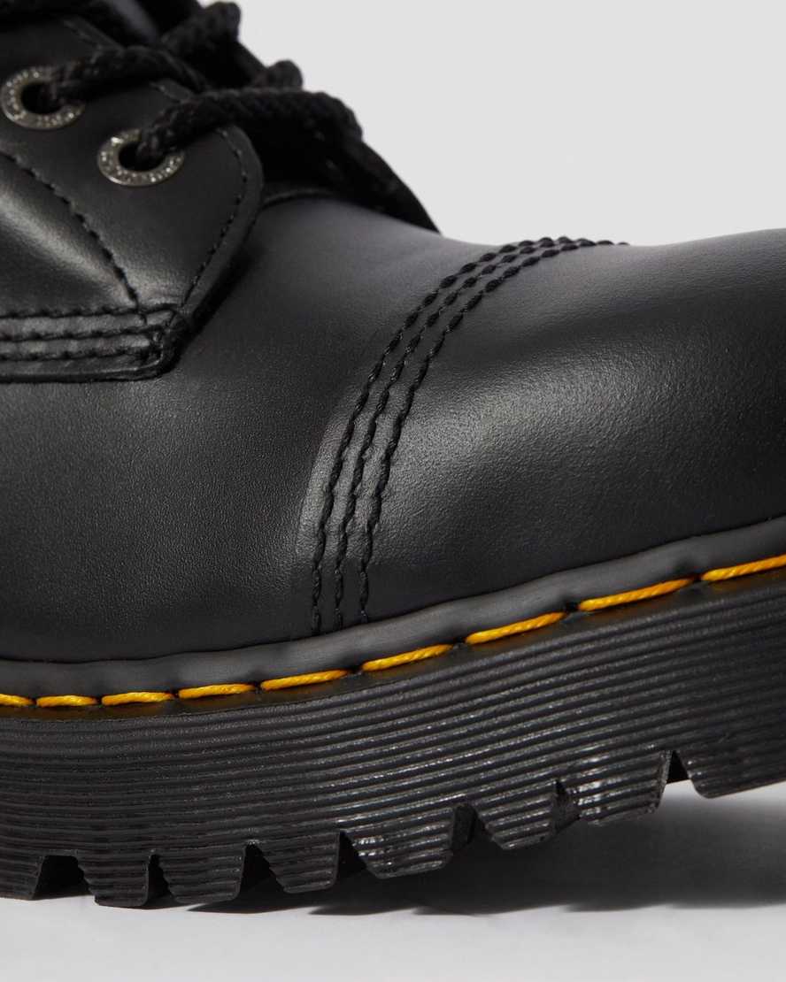botas negras de media caña dr martens 8761 bxb para mujer