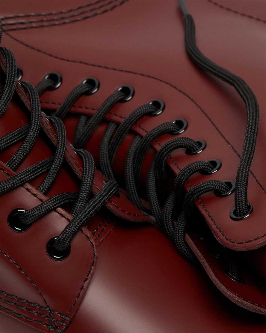 botas rojas dr martens 1490 smooth de media caña para mujer