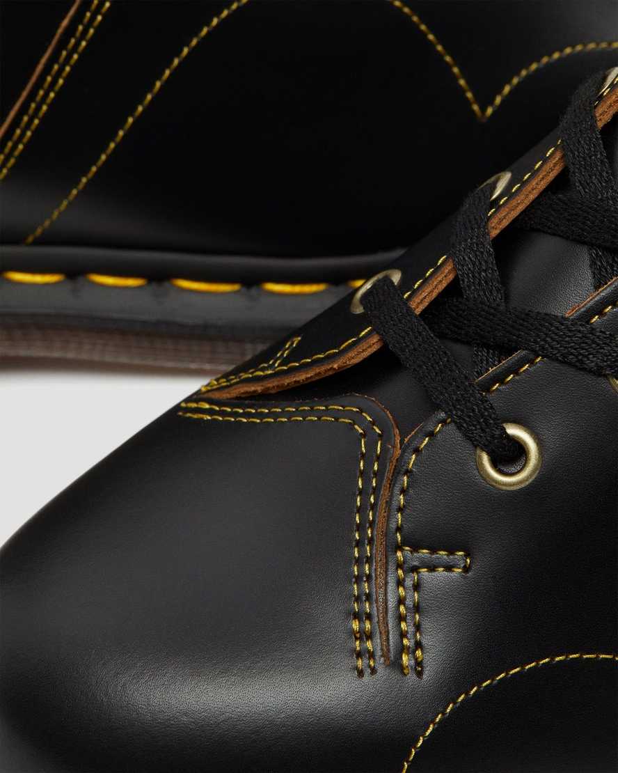 botas negras dr martens church vintage monkey para mujer