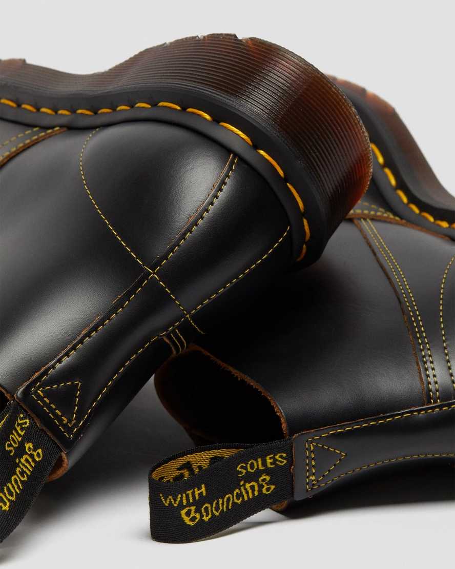 botas negras dr martens church vintage monkey para mujer