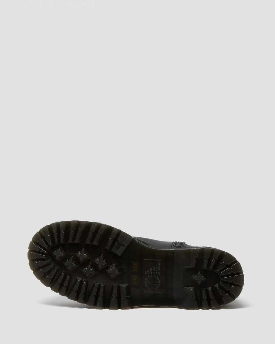 botas de plataforma negras dr martens jadon ii mono para mujer