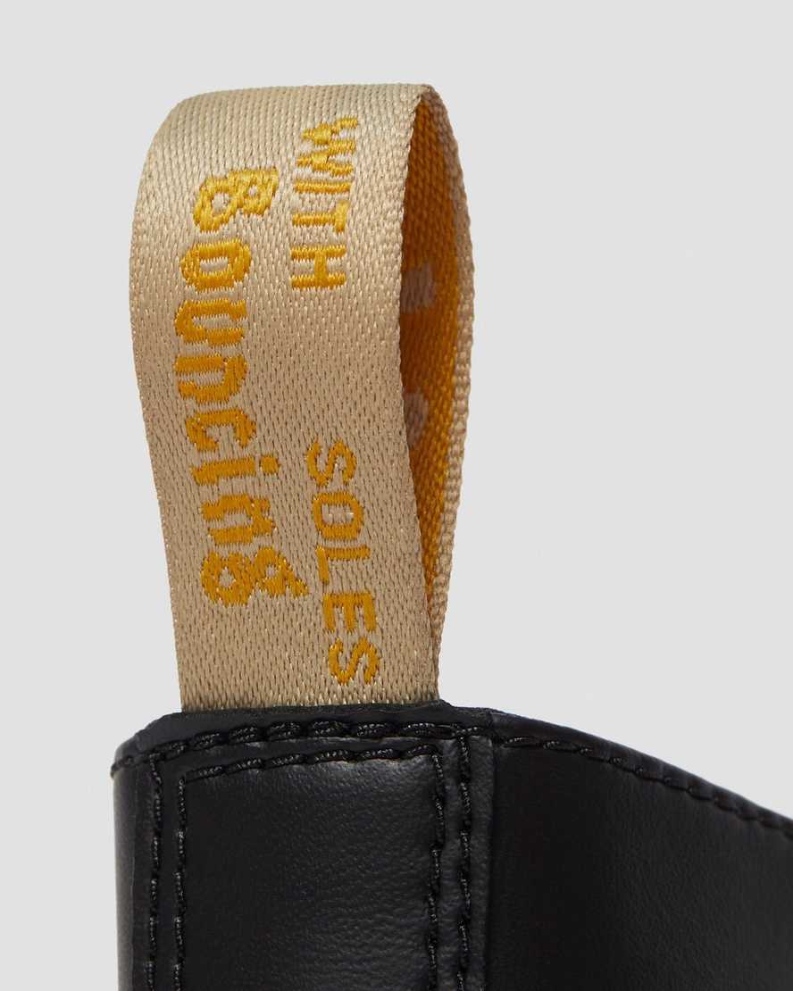 botas de plataforma negras dr martens jadon ii mono para mujer