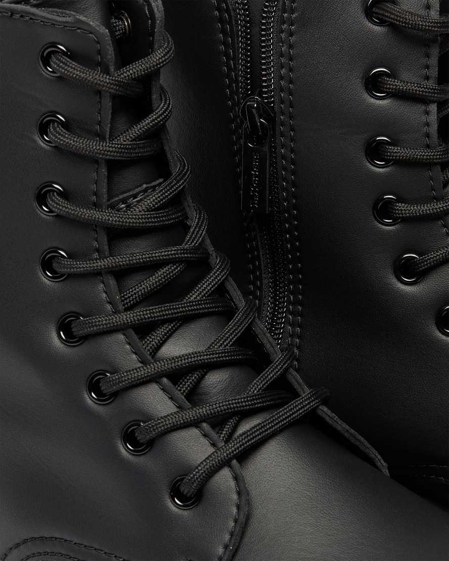 botas de plataforma negras dr martens jadon ii mono para mujer