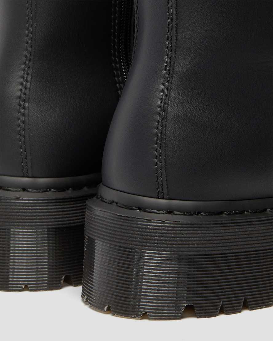 botas de plataforma negras dr martens jadon ii mono para mujer