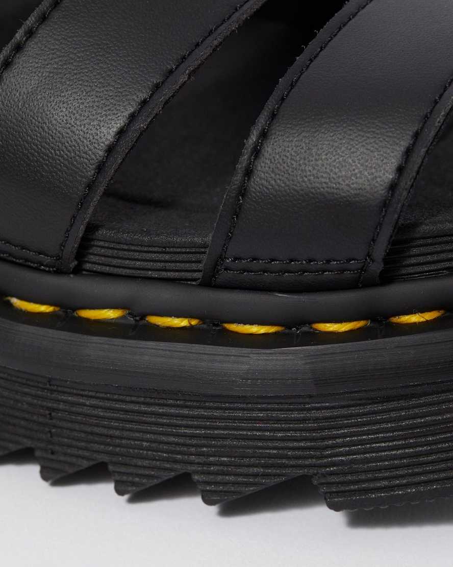 sandalias de gladiador negras dr martens blaire felix para mujer