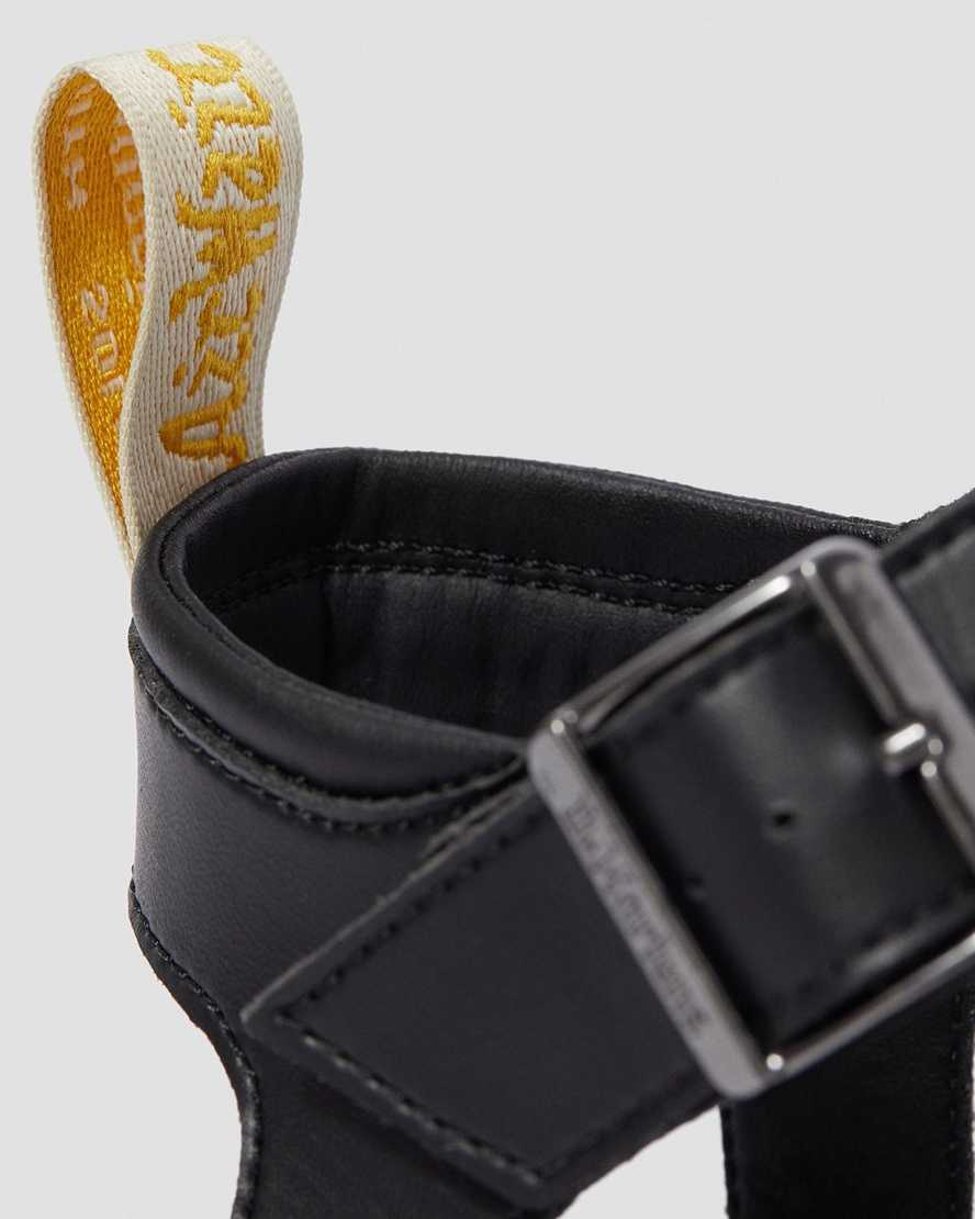 sandalias de gladiador negras dr martens blaire felix para mujer