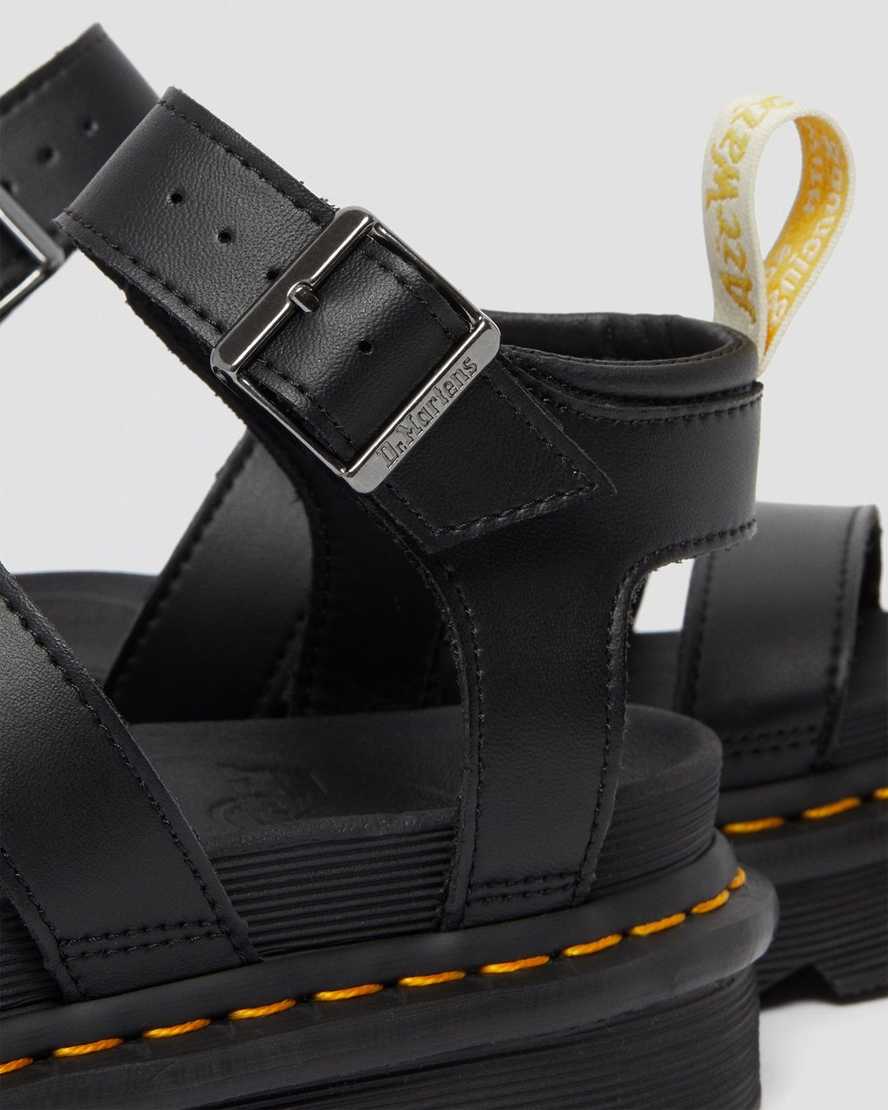 sandalias de gladiador negras dr martens blaire felix para mujer