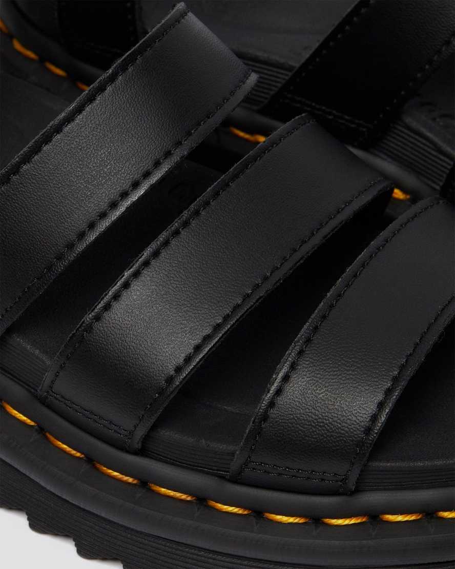 sandalias de gladiador negras dr martens blaire felix para mujer