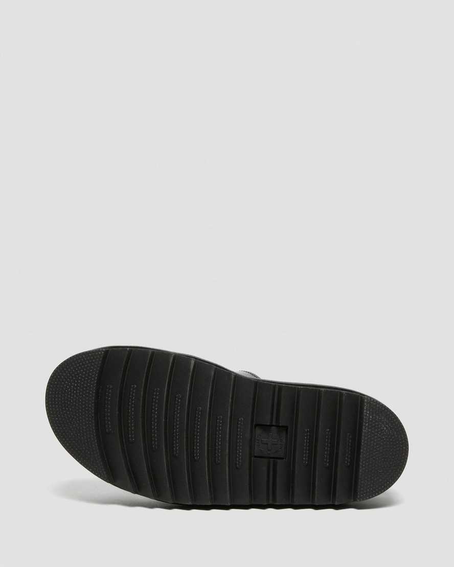 sandalias gladiadoras dr martens blaire patent para mujer en negro