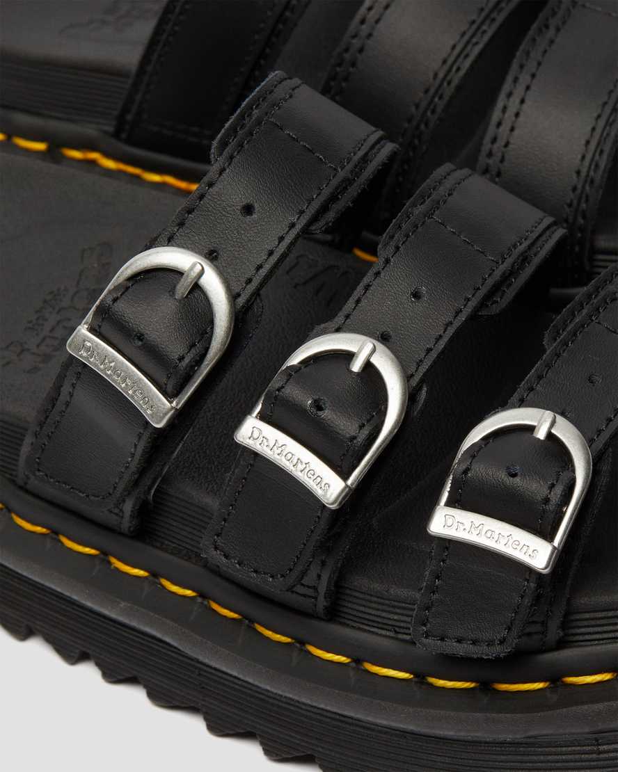 sandalias negras dr martens blaire para mujer