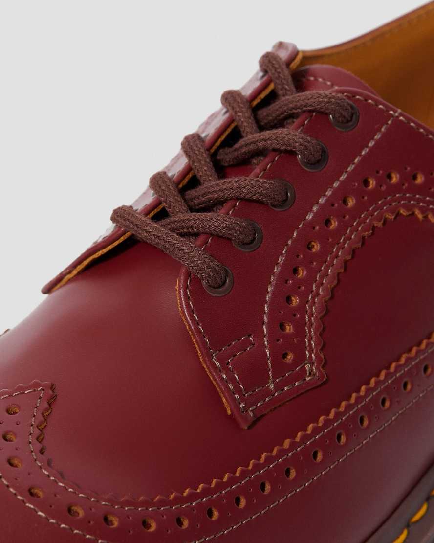 zapatos brogue rojos dr martens 3989 vintage hechos en inglaterra para mujer