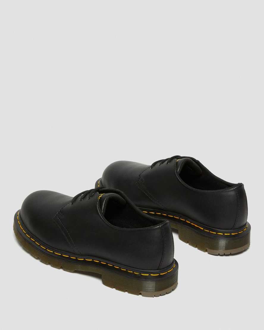 zapatos casuales negros dr martens 1461 antideslizantes con punta de acero para mujer