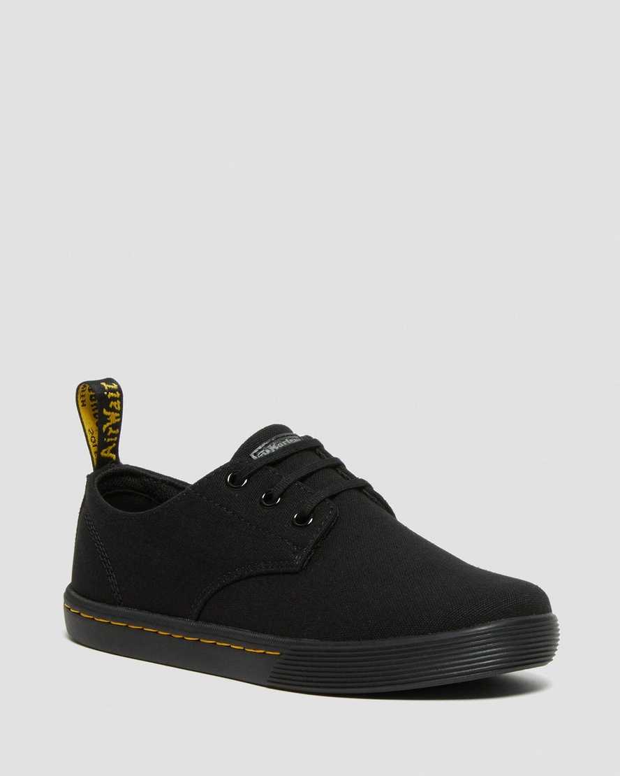 zapatos casuales negros dr martens santanita para mujer