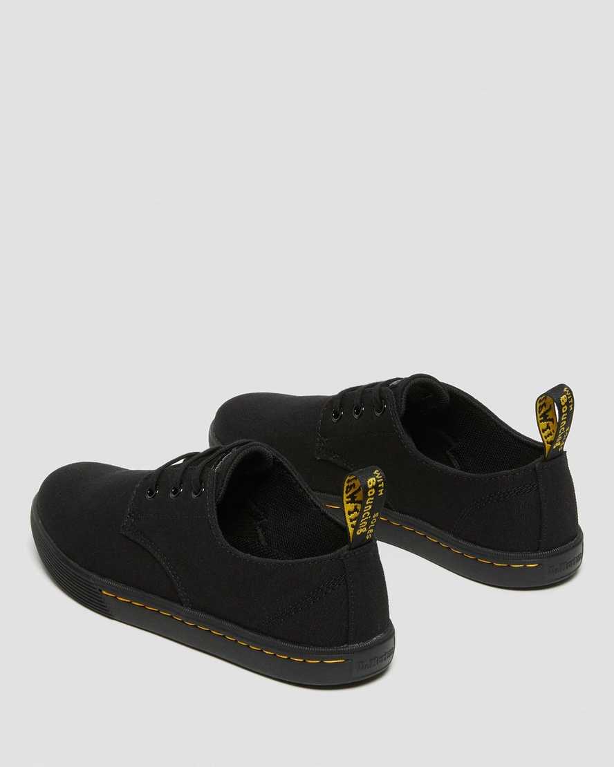 zapatos casuales negros dr martens santanita para mujer