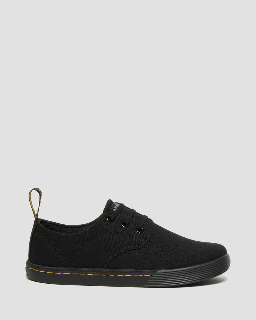 zapatos casuales negros dr martens santanita para mujer
